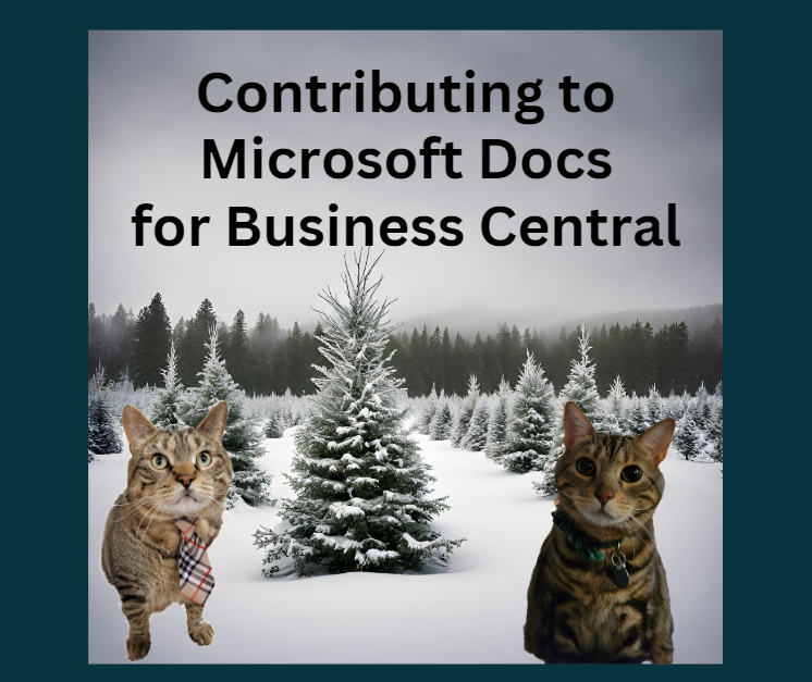 Contributing to Microsoft Docs for Business Central