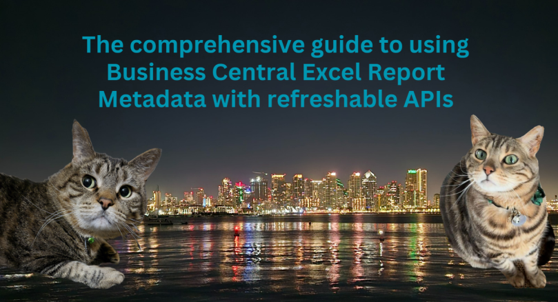 The comprehensive guide to using Business Central Excel Report Metadata with refreshable APIs