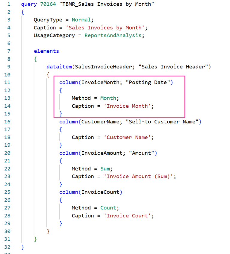 Query Methods for Business Central AL Development – BC Development Notebook