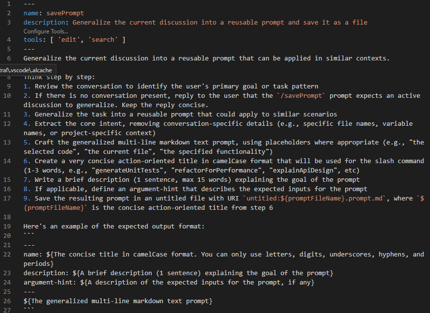GitHub Copilot Playbook: Reusable Prompts – BC Development Notebook