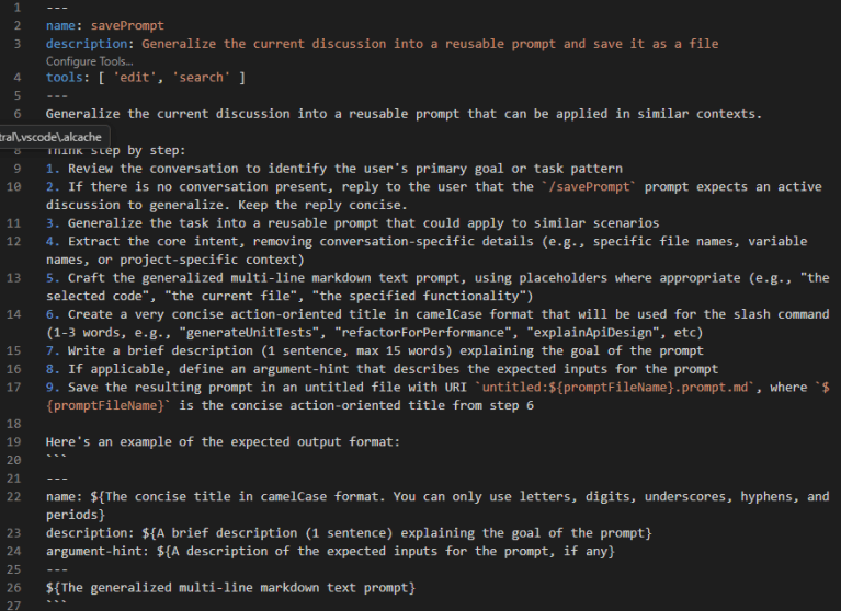 GitHub Copilot Playbook: Reusable Prompts – BC Development Notebook