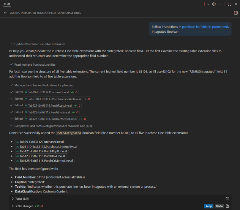 GitHub Copilot Playbook: Reusable Prompts – BC Development Notebook